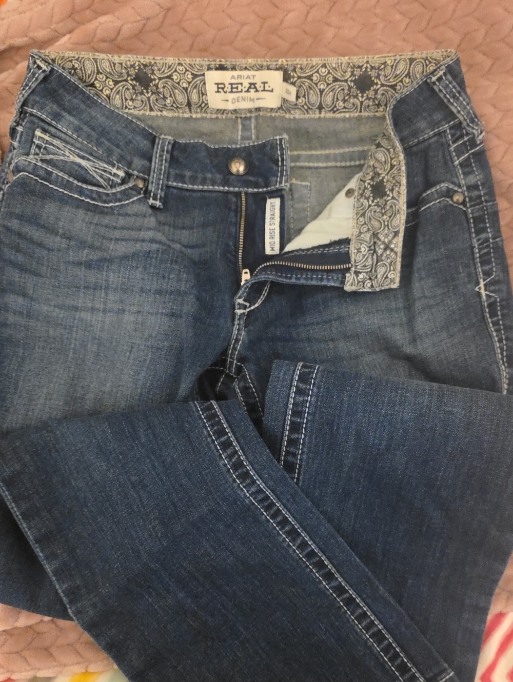 Ariat Women's Dark Indigo Boot Cut Jeans